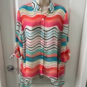 Chico's Button Down Blouse
